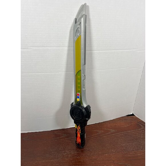 Power Rangers Dino Charge Silver T-Rex Morpher Sword Lights & Sounds Bandai S3 - Picture 1 of 3